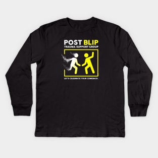 Post Blip Kids Long Sleeve T-Shirt